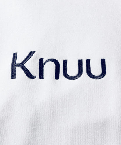 Big Logo Heavy Hooded Sweatshirt / WHITE