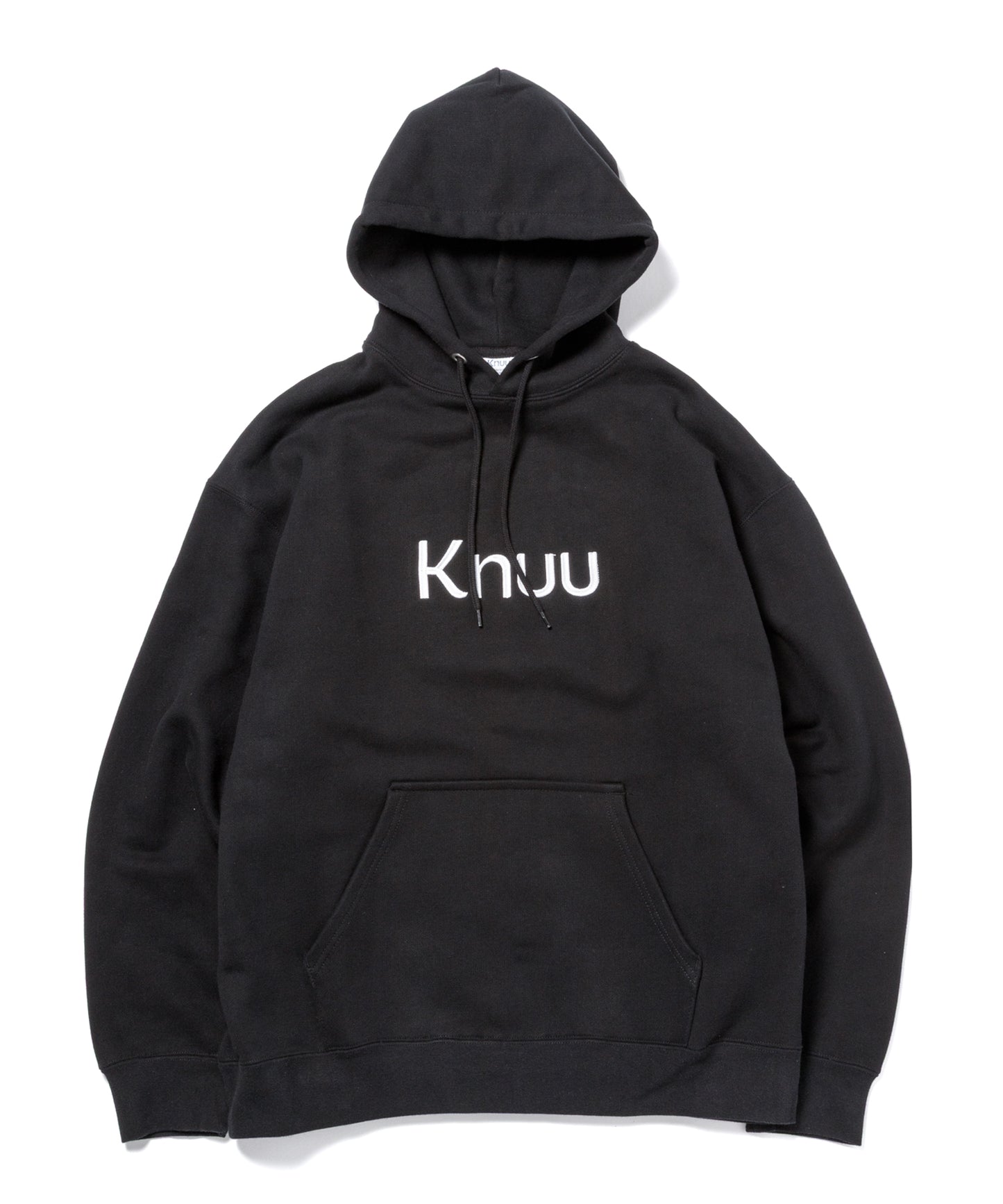 Big Logo Heavy Hooded Sweatshirt / BLACK