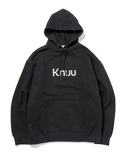 Big Logo Heavy Hooded Sweatshirt / BLACK