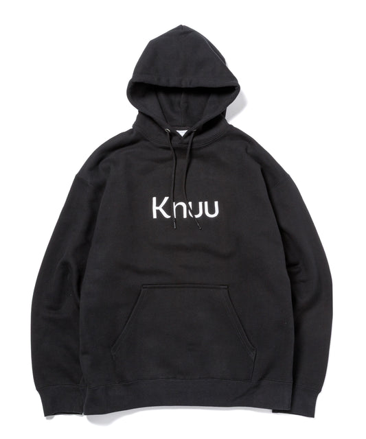 Big Logo Heavy Hooded Sweatshirt / BLACK