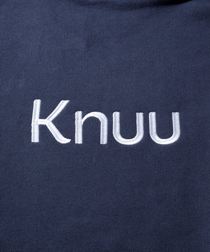 Big Logo Heavy Hooded Sweatshirt / NAVY