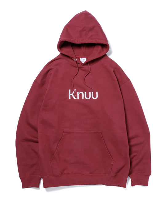 Big Logo Heavy Hooded Sweatshirt / MAROON