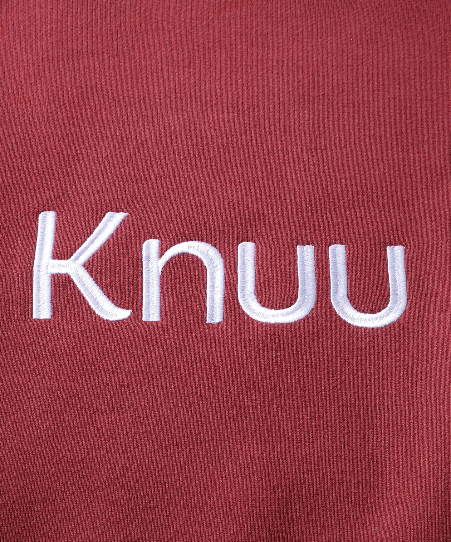 Big Logo Heavy Hooded Sweatshirt / MAROON