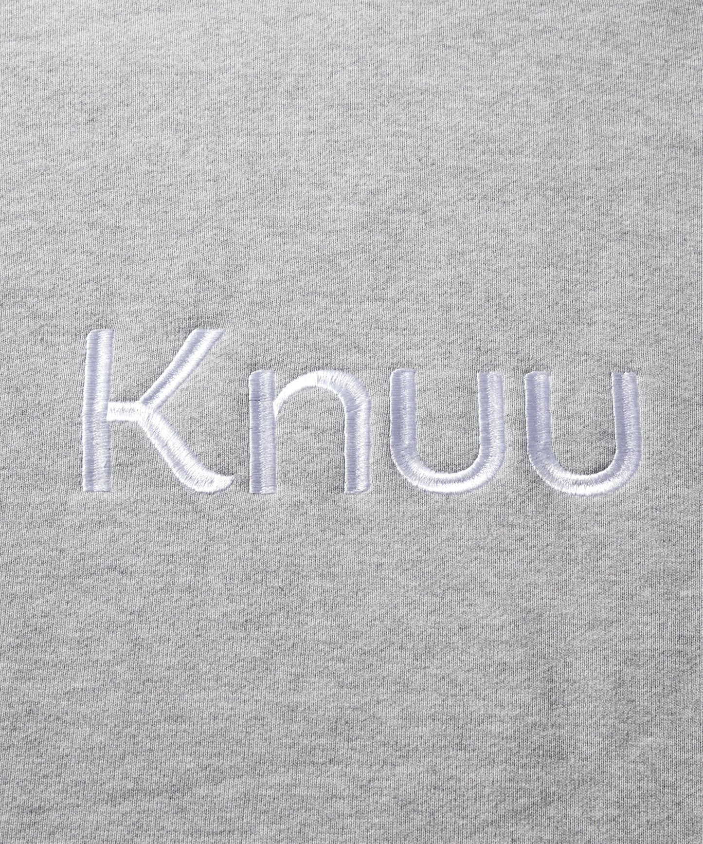 Big Logo Heavy Hooded Sweatshirt / HEATHER GRAY