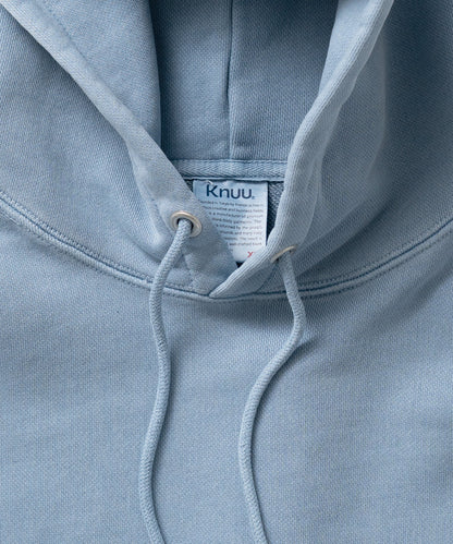 Heavy Hooded Pigment Dye Sweatshirt / LIGHT BLUE