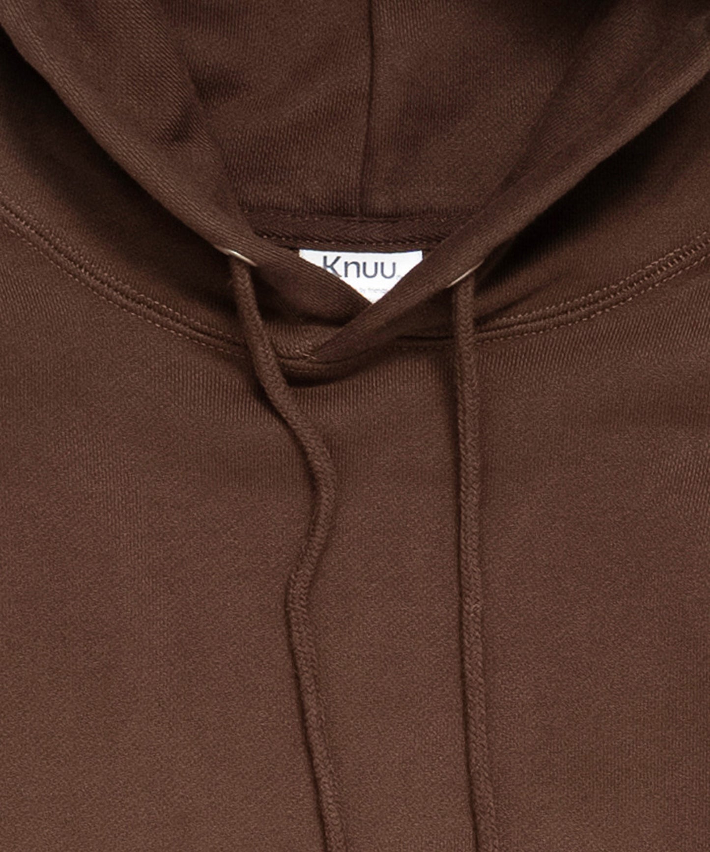 Heavy Hooded Sweatshirt - Seam Pocket / BROWN