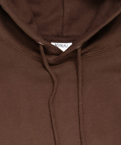 Heavy Hooded Sweatshirt - Seam Pocket / BROWN