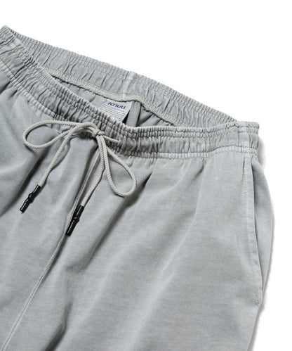 Pigment Dye Jersey Pants / GRAY