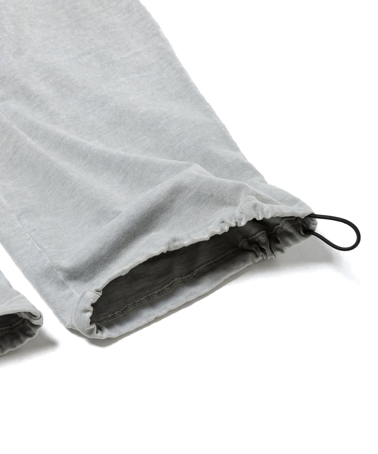 Pigment Dye Jersey Pants / GRAY