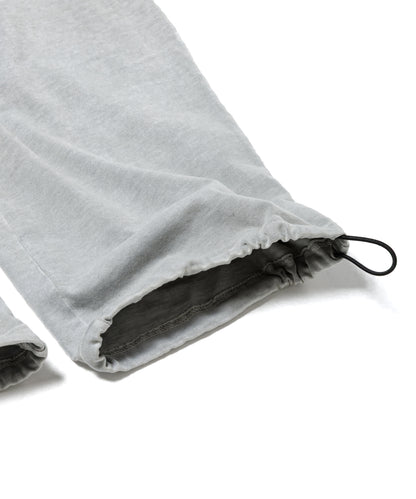 Pigment Dye Jersey Pants / GRAY