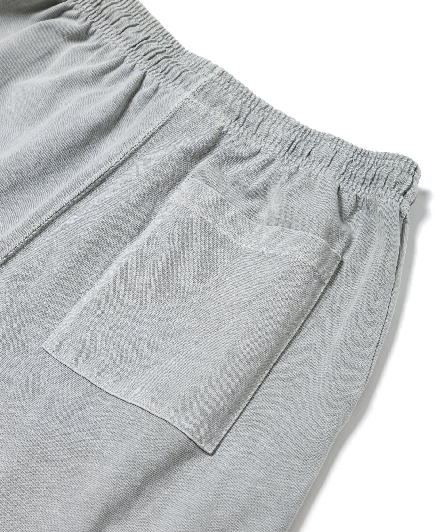 Pigment Dye Jersey Pants / GRAY