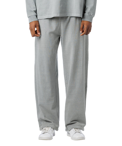 Pigment Dye Jersey Pants / GRAY