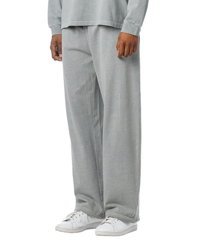 Pigment Dye Jersey Pants / GRAY