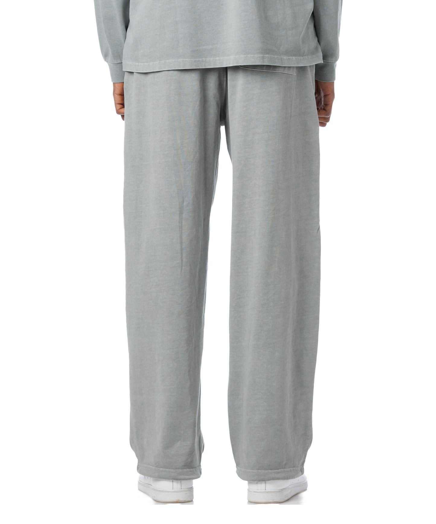 Pigment Dye Jersey Pants / GRAY