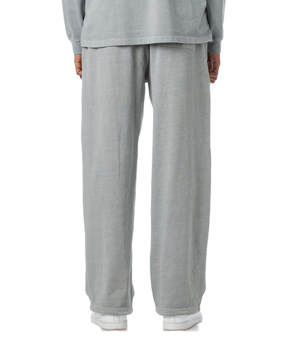 Pigment Dye Jersey Pants / GRAY