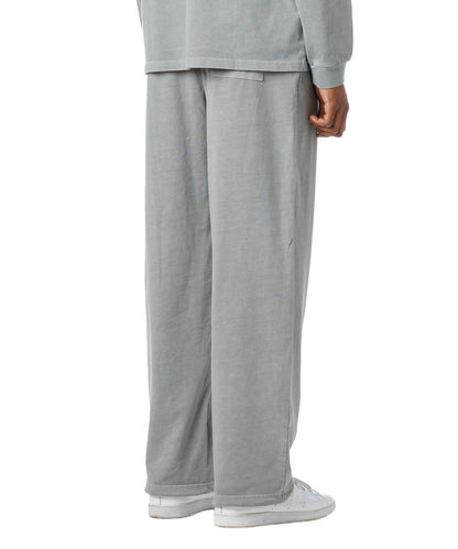 Pigment Dye Jersey Pants / GRAY