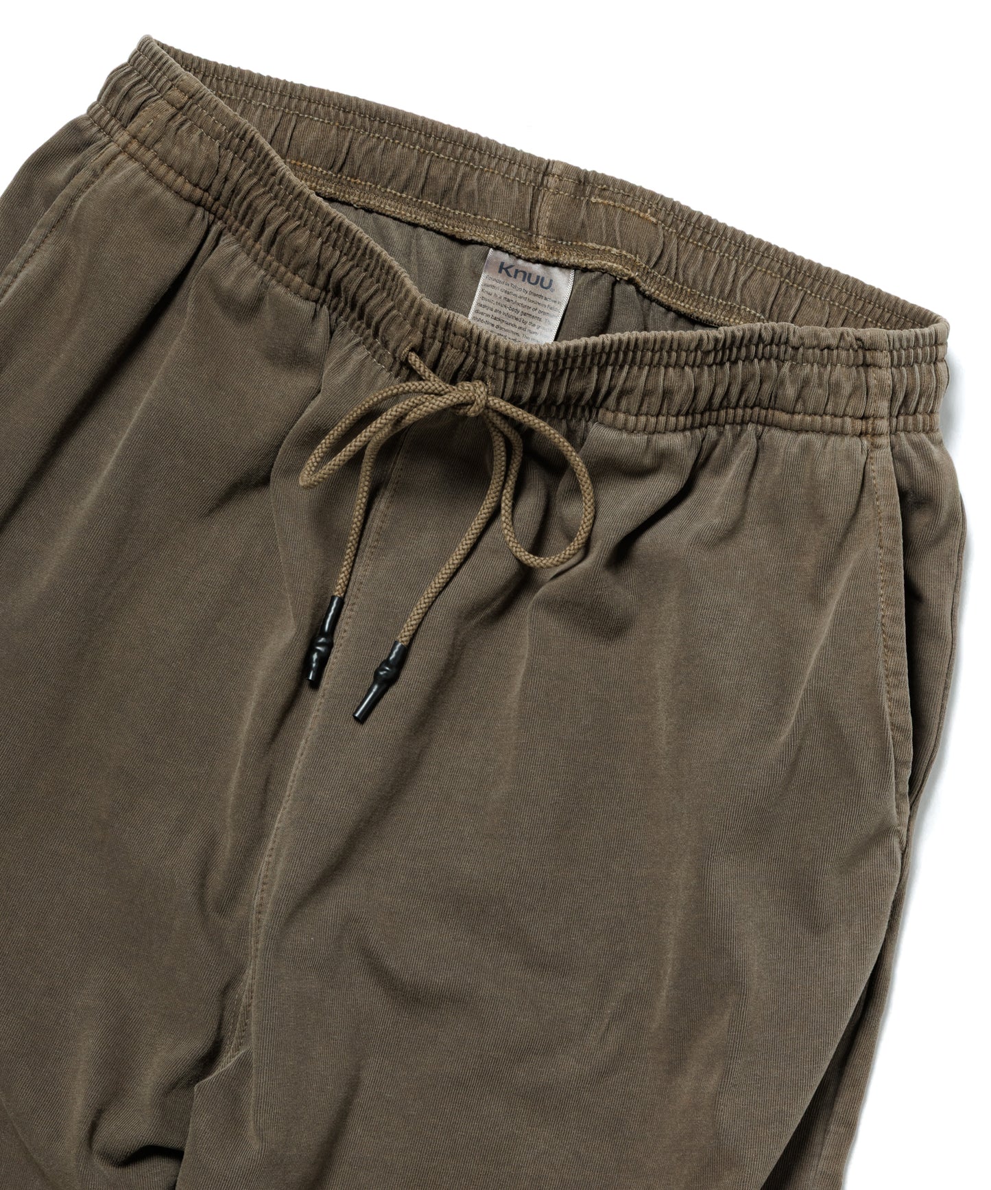 Pigment Dye Jersey Pants / BROWN