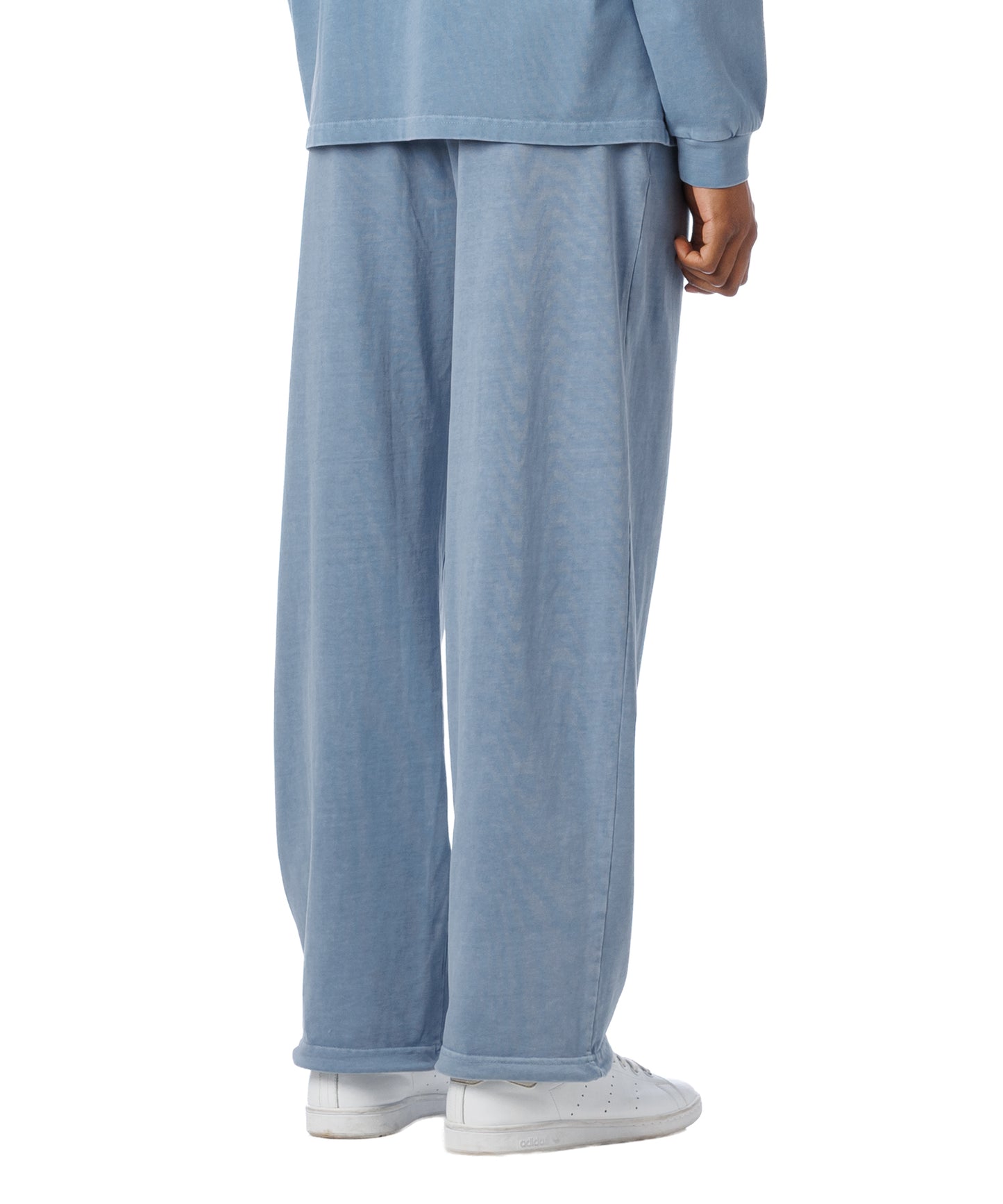 Pigment Dye Jersey Pants / LIGHT BLUE