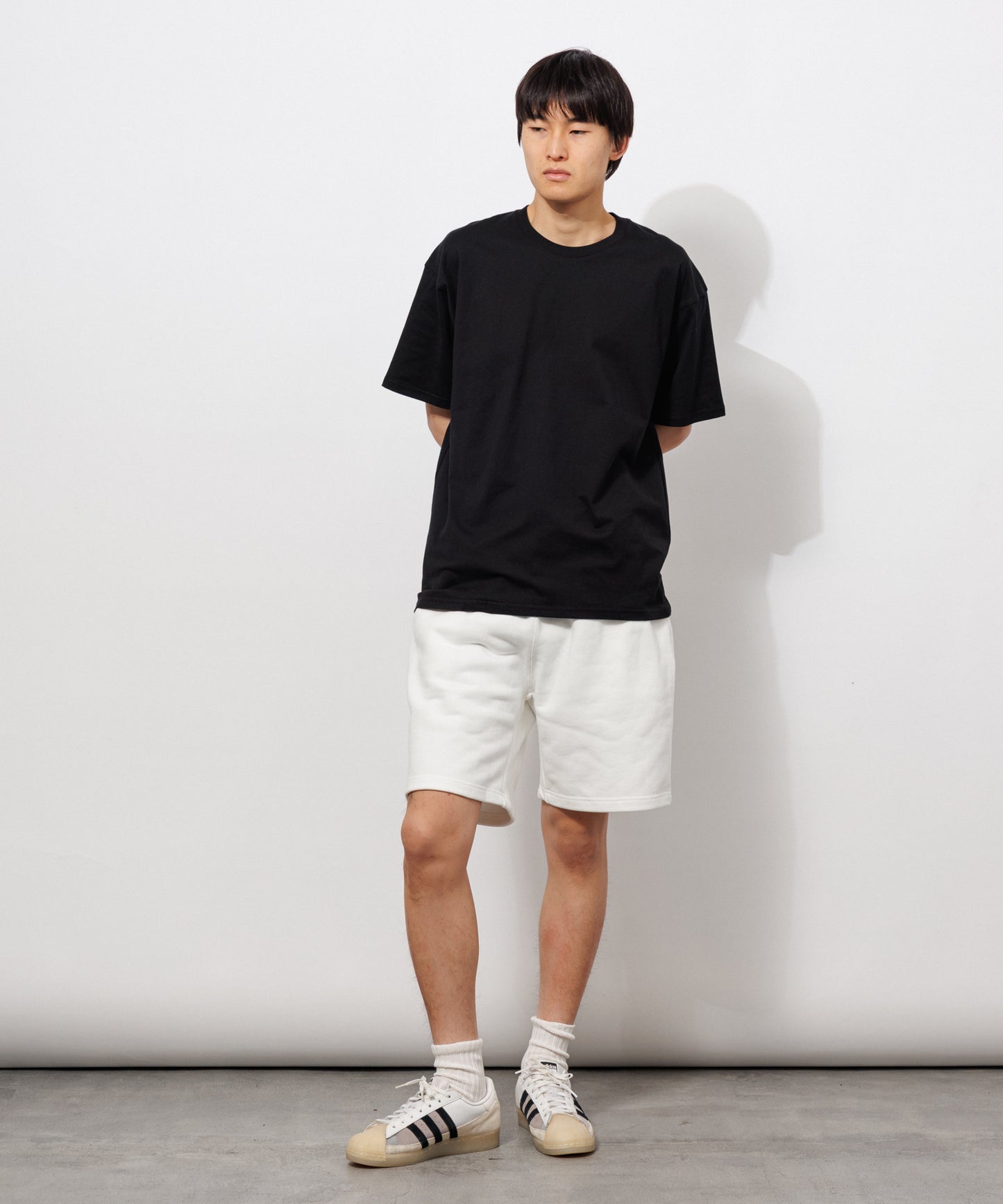 Heavy Sweat Shorts / WHITE