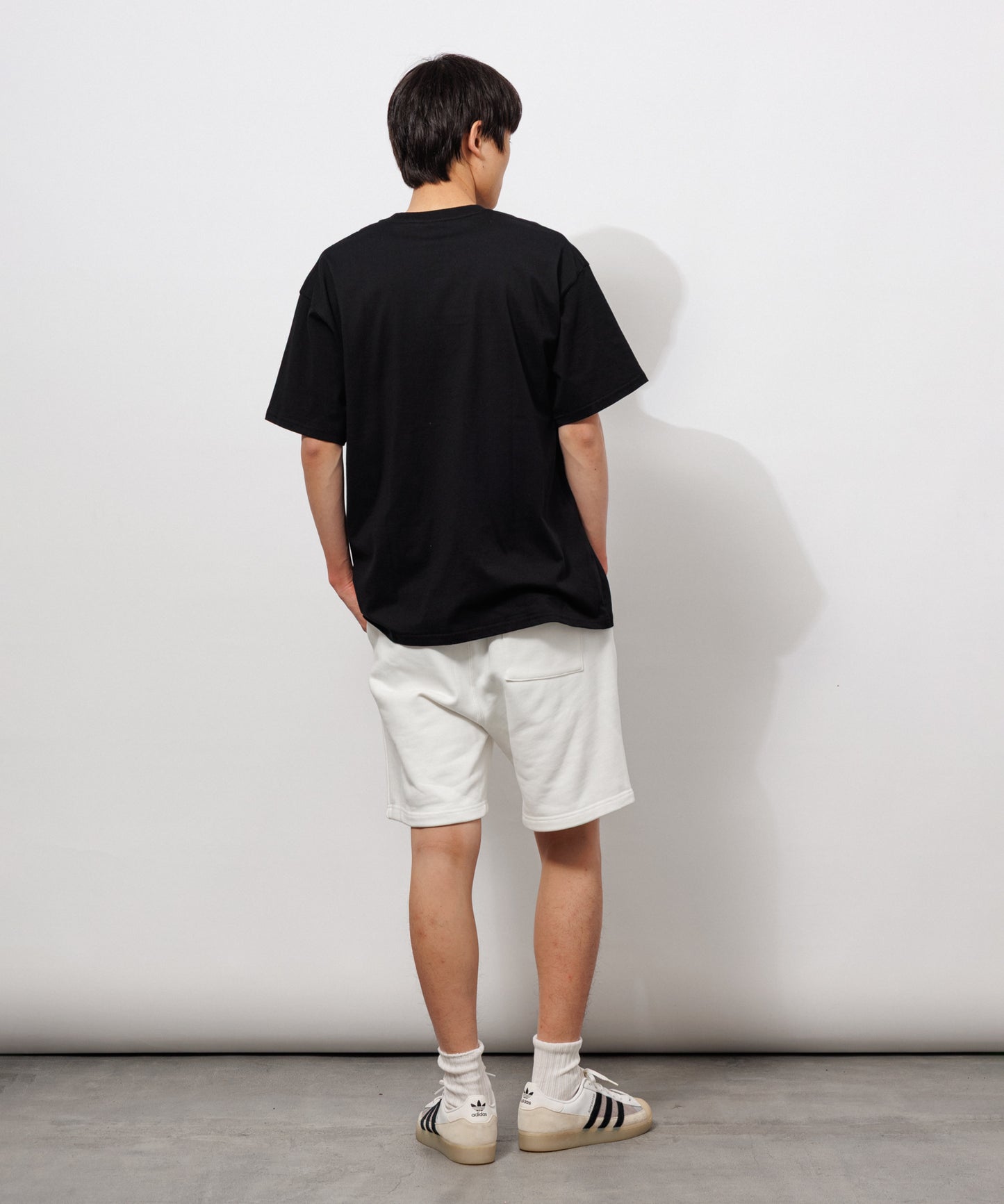 Heavy Sweat Shorts / WHITE