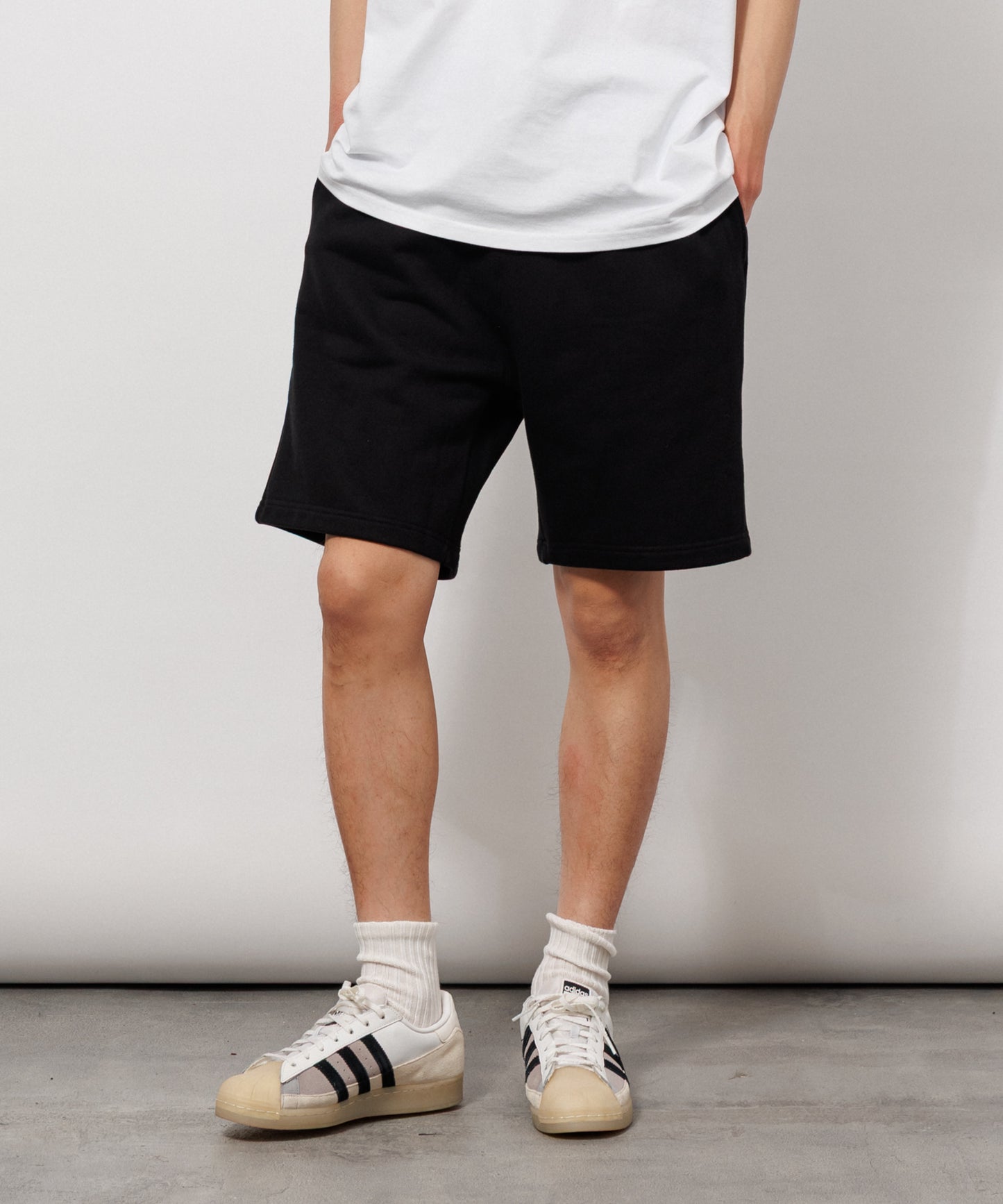 Heavy Sweat Shorts / BLACK