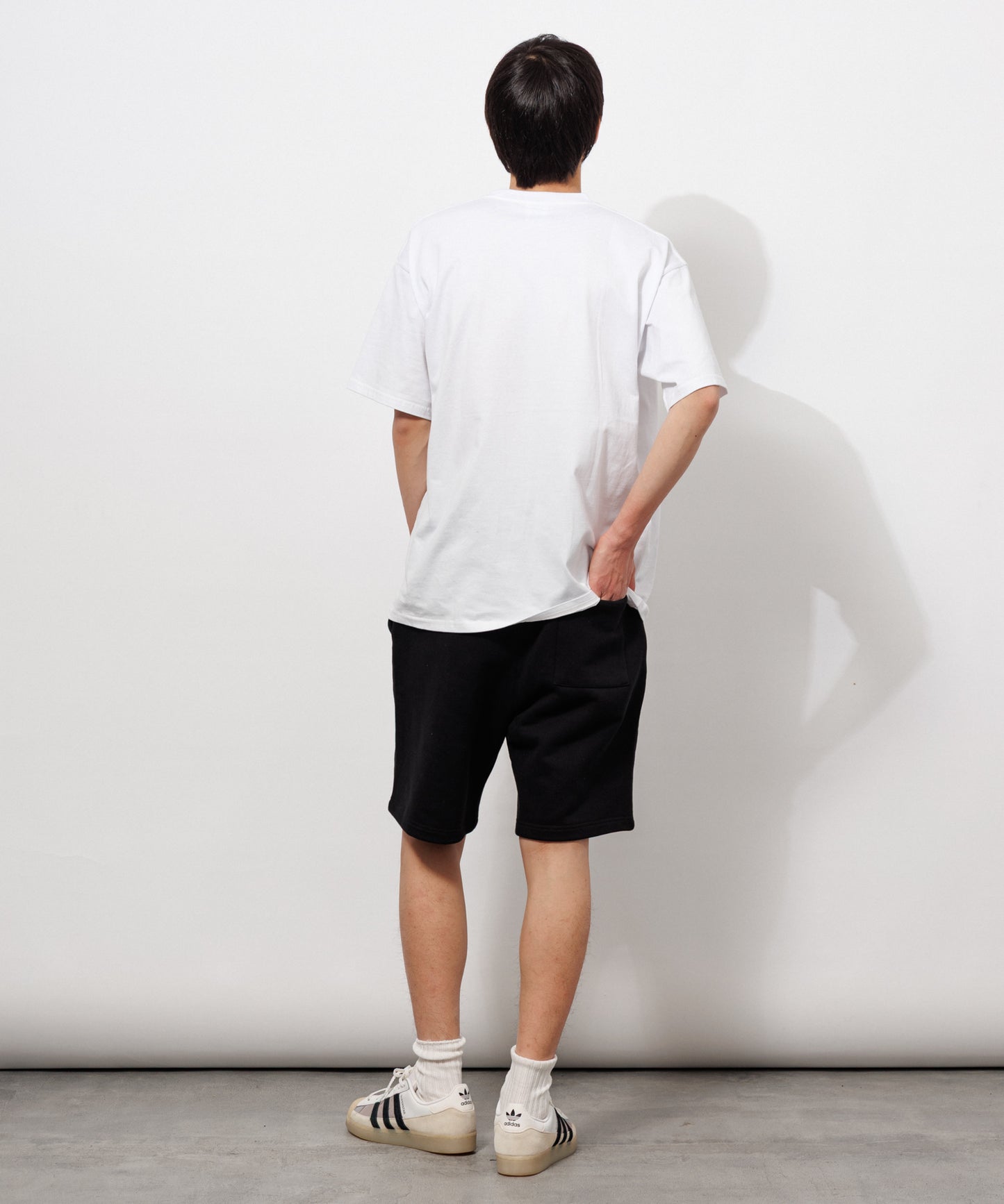 Heavy Sweat Shorts / BLACK