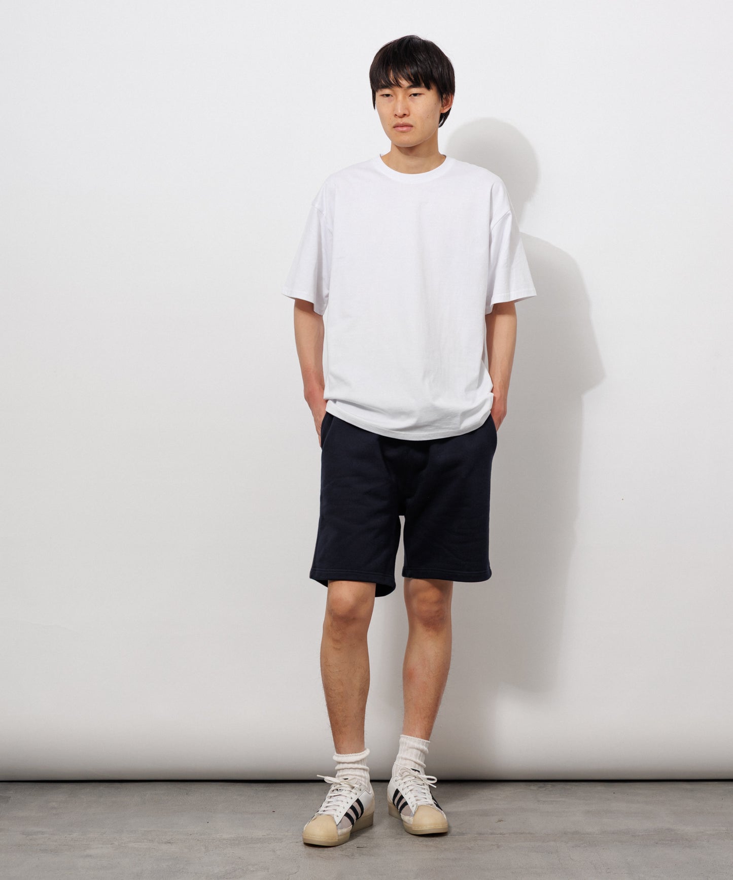 Heavy Sweat Shorts / DARK NAVY