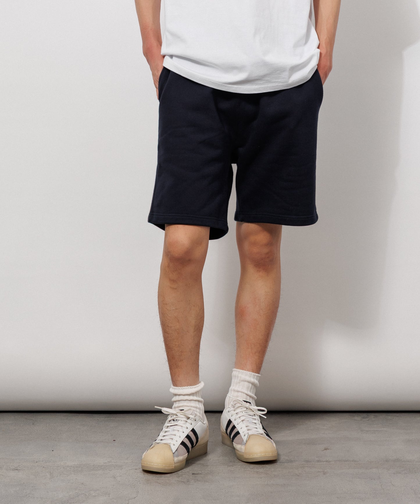 Heavy Sweat Shorts / DARK NAVY