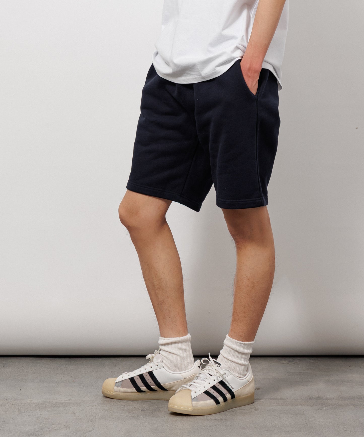 Heavy Sweat Shorts / DARK NAVY