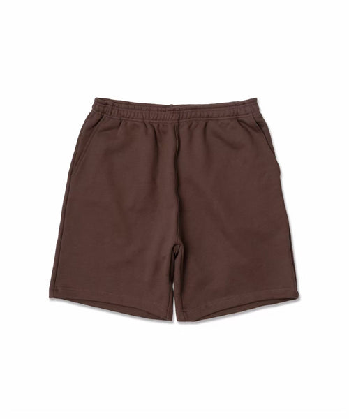 Heavy Sweat Shorts / BROWN - DARK NAVY