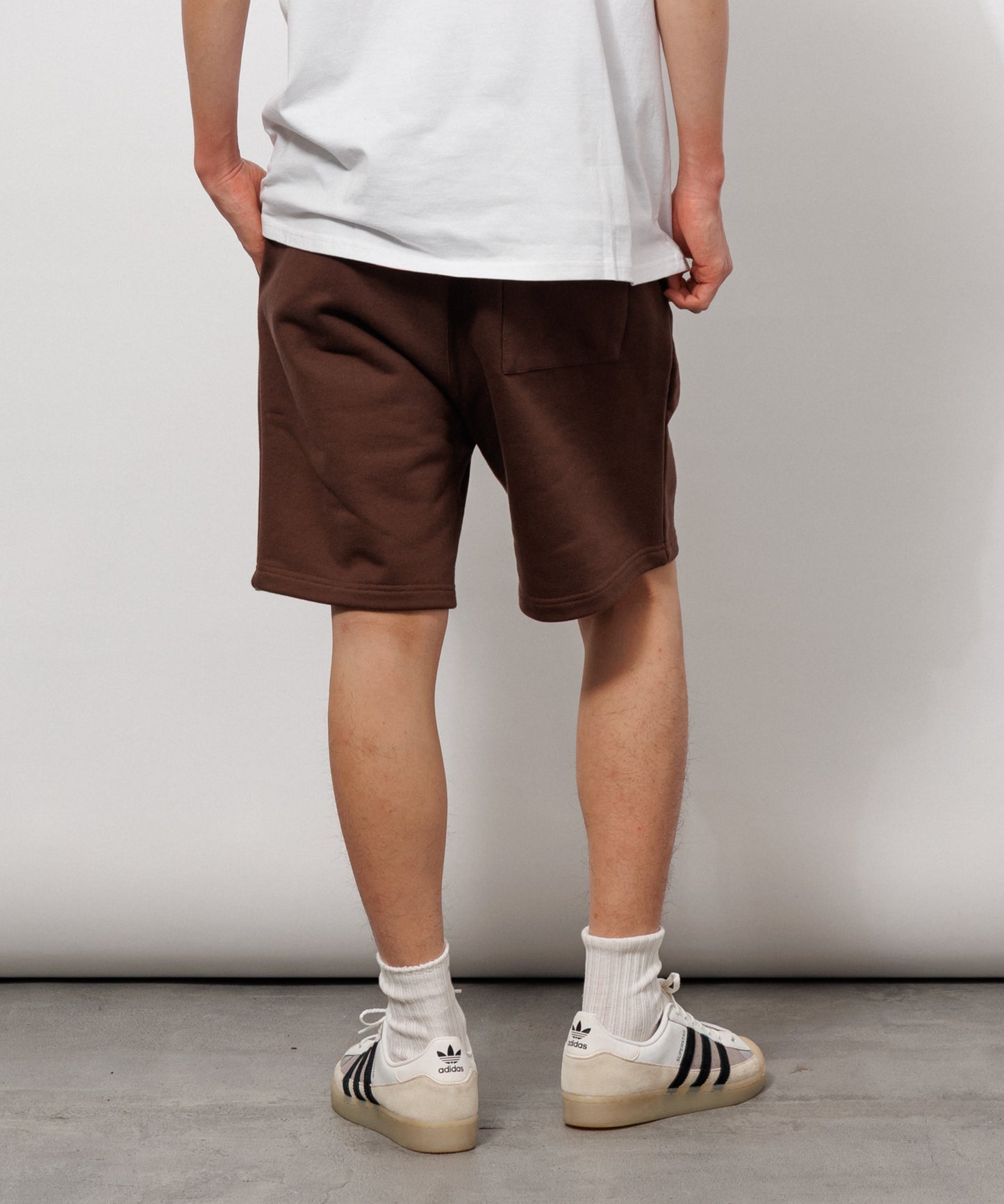 Heavy Sweat Shorts / BROWN