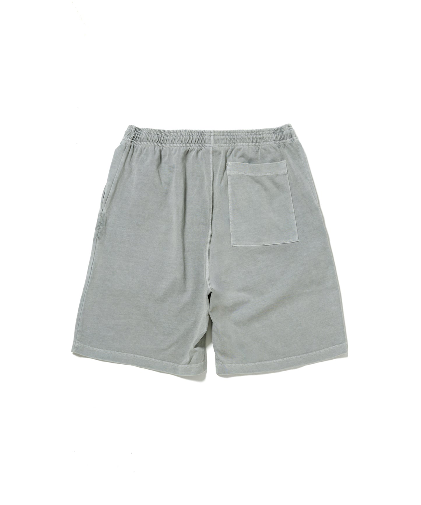 Pigment Dye Jersey Shorts / GRAY