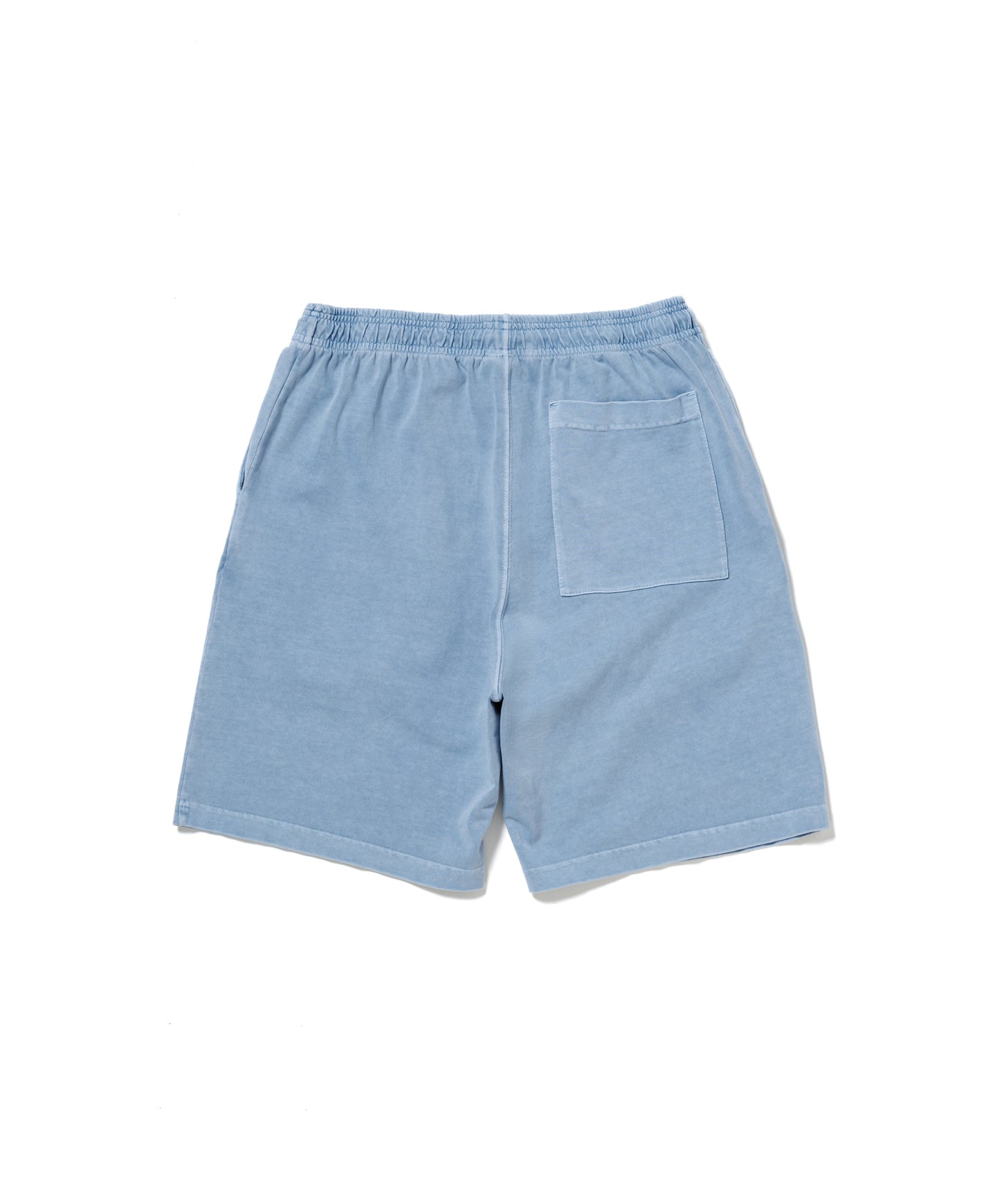 Pigment Dye Jersey Shorts / LIGHT BLUE