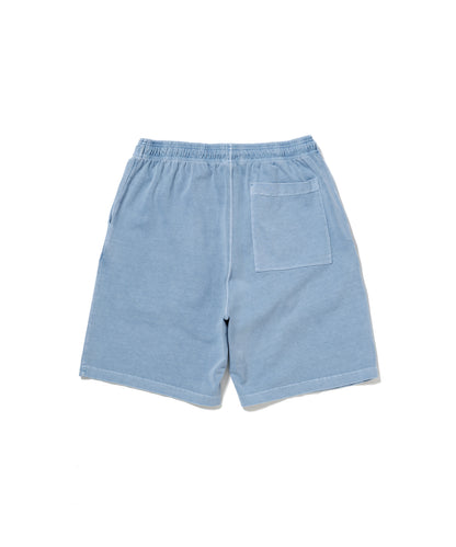 Pigment Dye Jersey Shorts / LIGHT BLUE