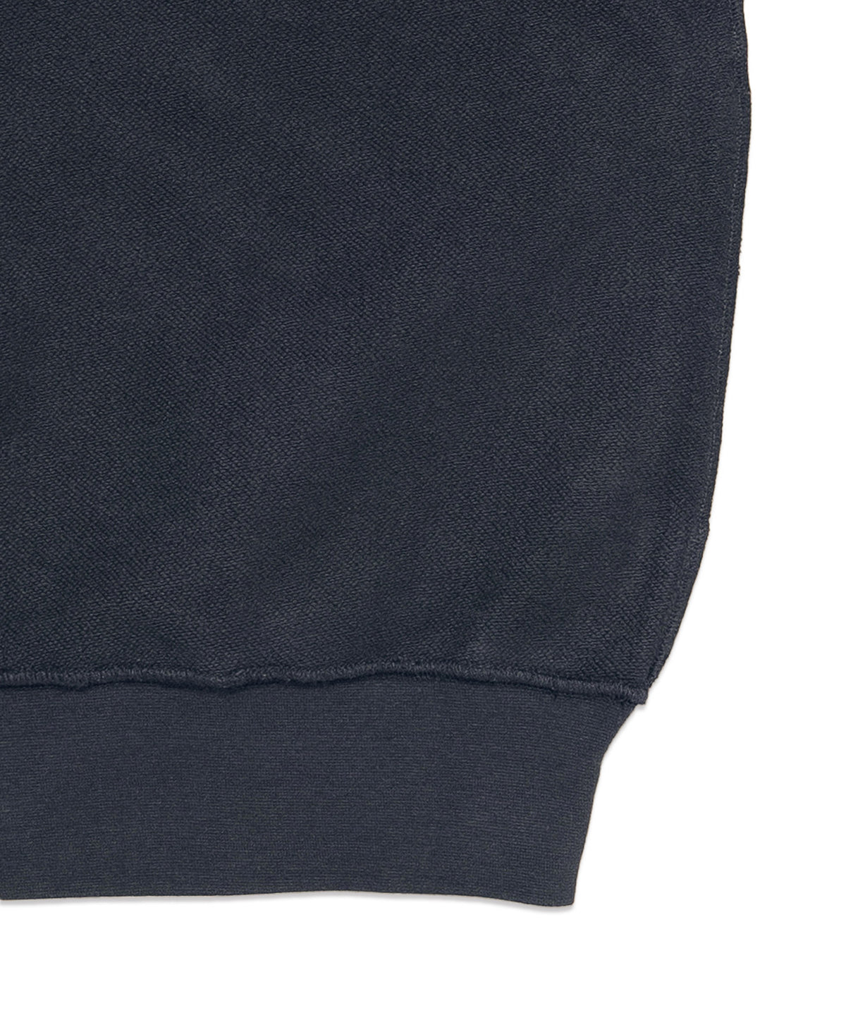 Heavy Half Zip Sweatshirt - Seam Pocket / DARK NAVY