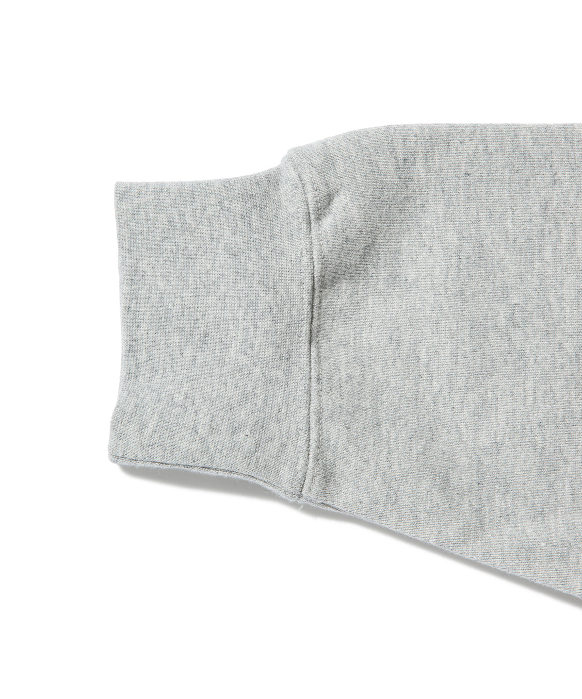 Heavy Half Zip Sweatshirt - Seam Pocket / HEATHER GRAY