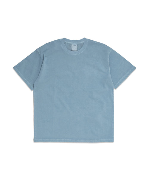 Heavy Crewneck Pigment Dye T-Shirt / LIGHT BLUE - LIGHT BLUE