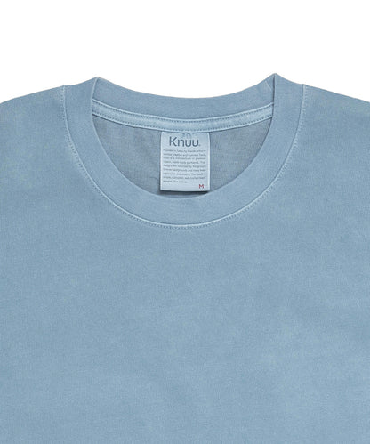 Heavy Crewneck Pigment Dye T-Shirt / LIGHT BLUE